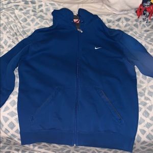 Nike zip up sweatshirt